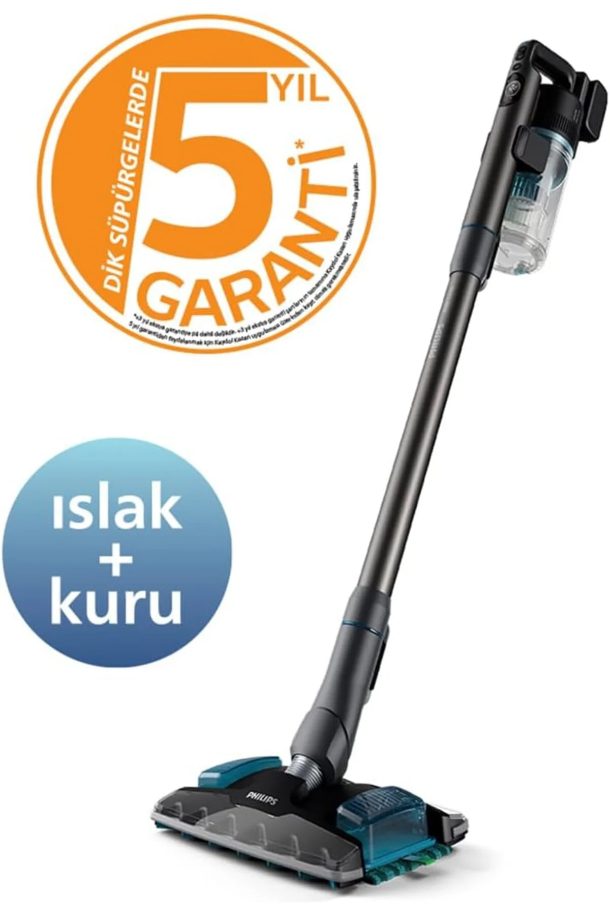 8000 Serisi Aqua Plus Kablosuz Dik Süpürge