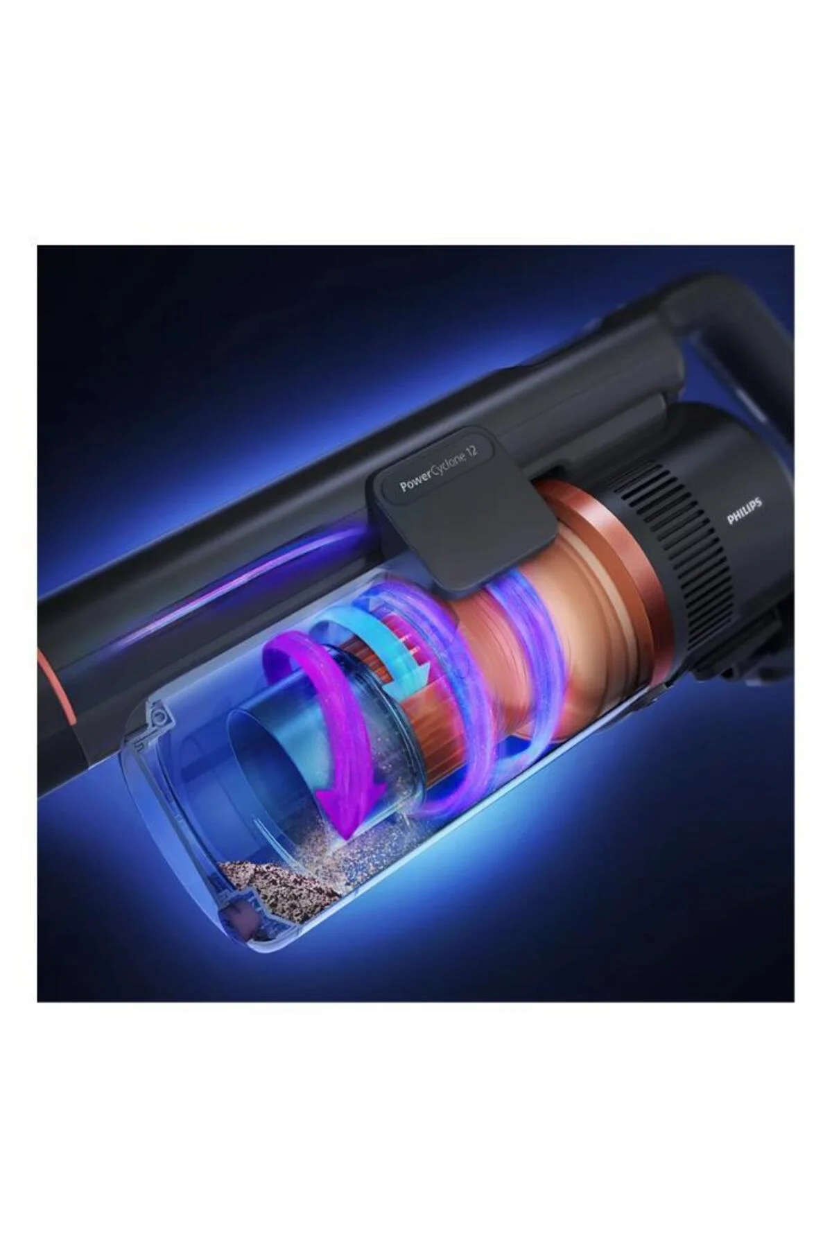 8000 Serisi Aqua Plus Kablosuz Dik Süpürge, 25.2 V, 80 dk'ya kadar Çalışma Süresi, XC8054/01