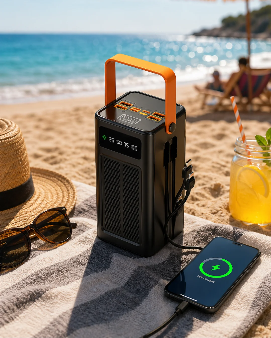 80.000 GÜNEŞ ENERJİLİ POWERBANK