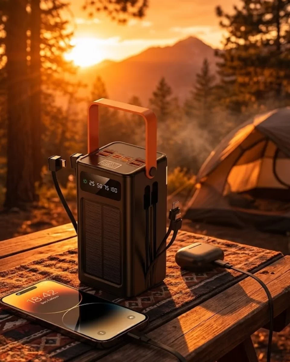 80.000 mAh Çok Amaçlı Solar Powerbank Taşınabilir Şarj Cihazı - Güçlü Performans