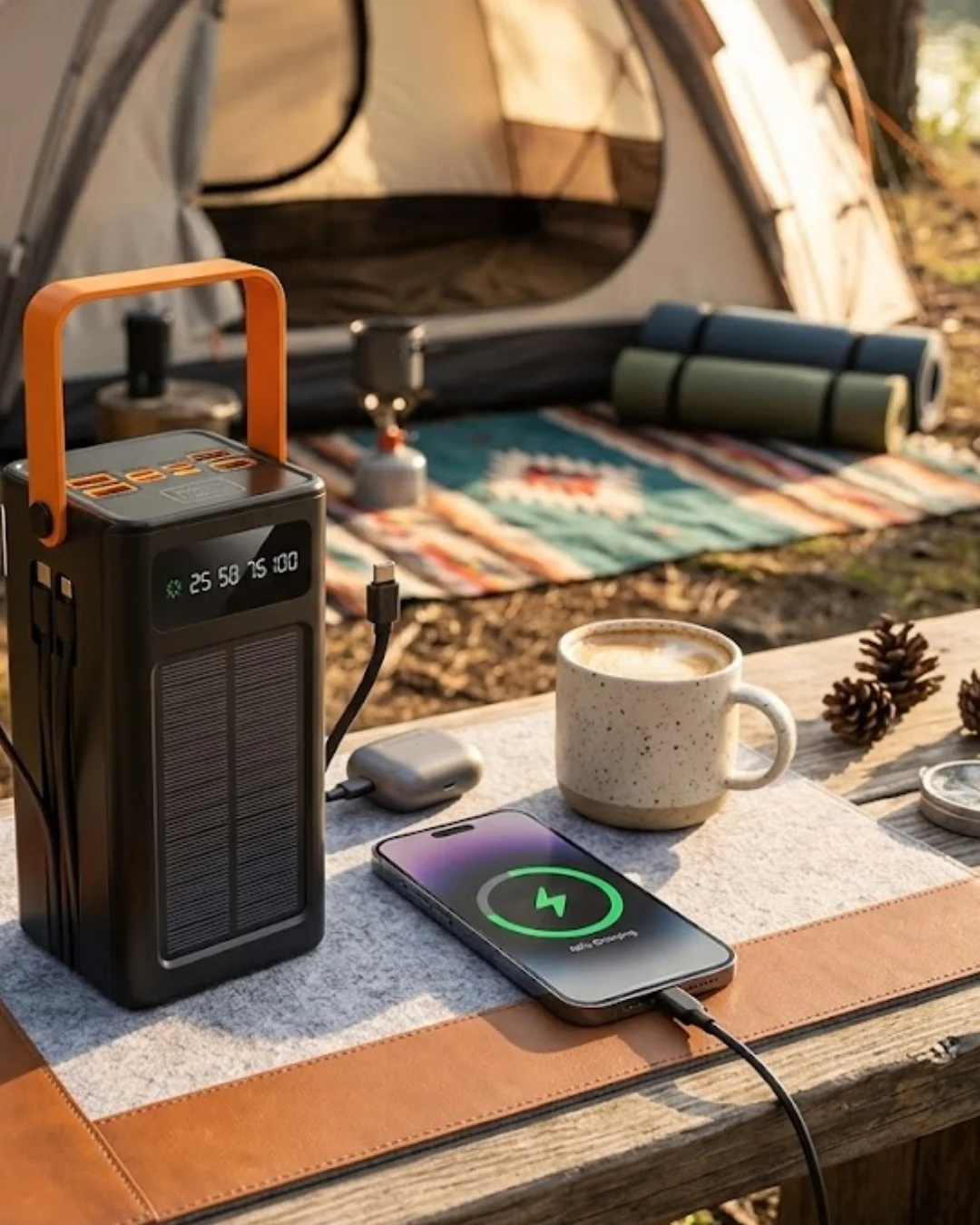 80.000 Solar Şarj Özellikli Yüksek Kapasiteli Powerbank Hızlı Şarj Destekli Fiyatı, Yorumları ve Özellikleri