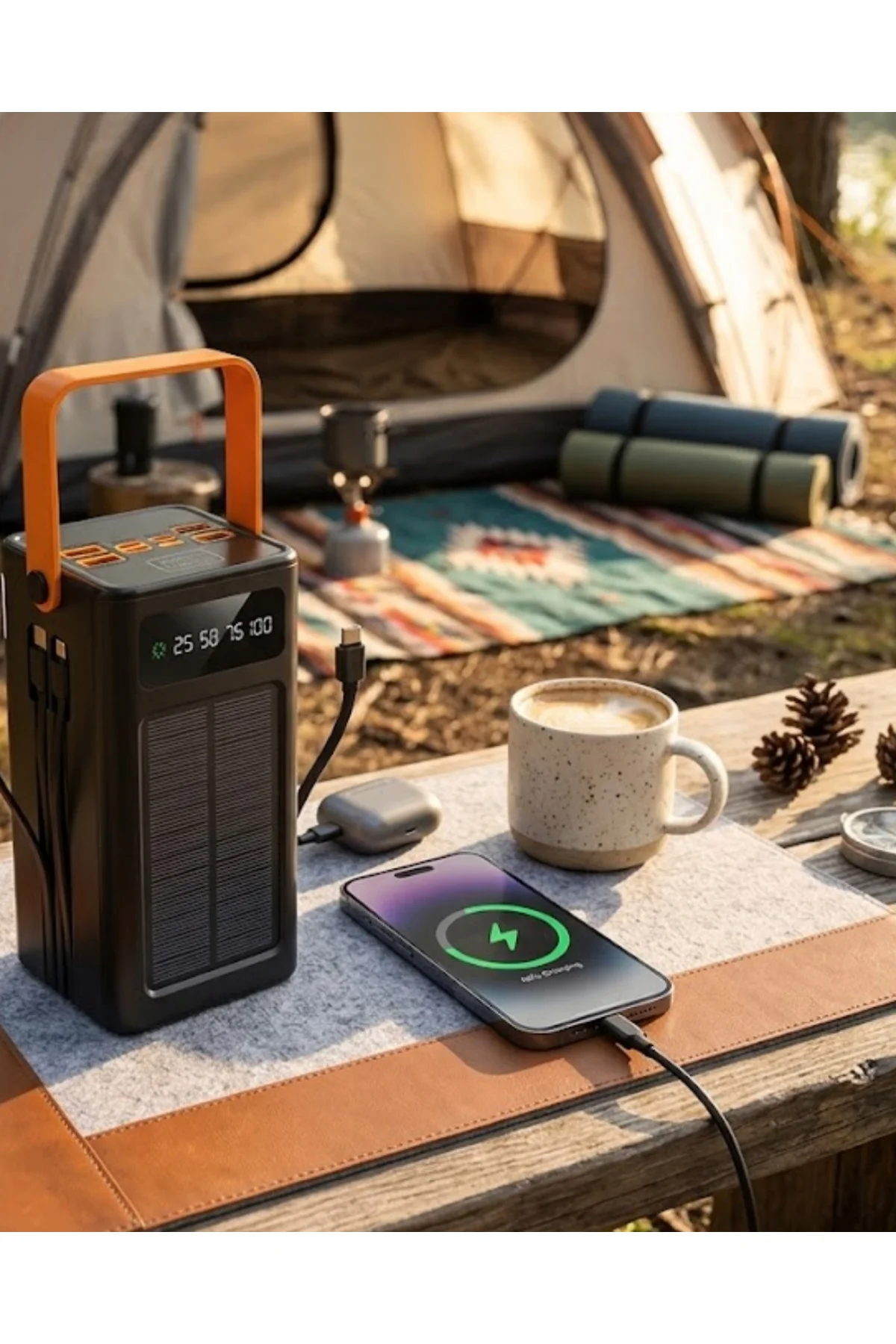 80.000 Solar Şarj Özellikli Yüksek Kapasiteli Powerbank Hızlı Şarj Destekli 80.000 Solar Şarj Özellikli Yüksek Kapasiteli Powerbank Hızlı Şarj Destekli