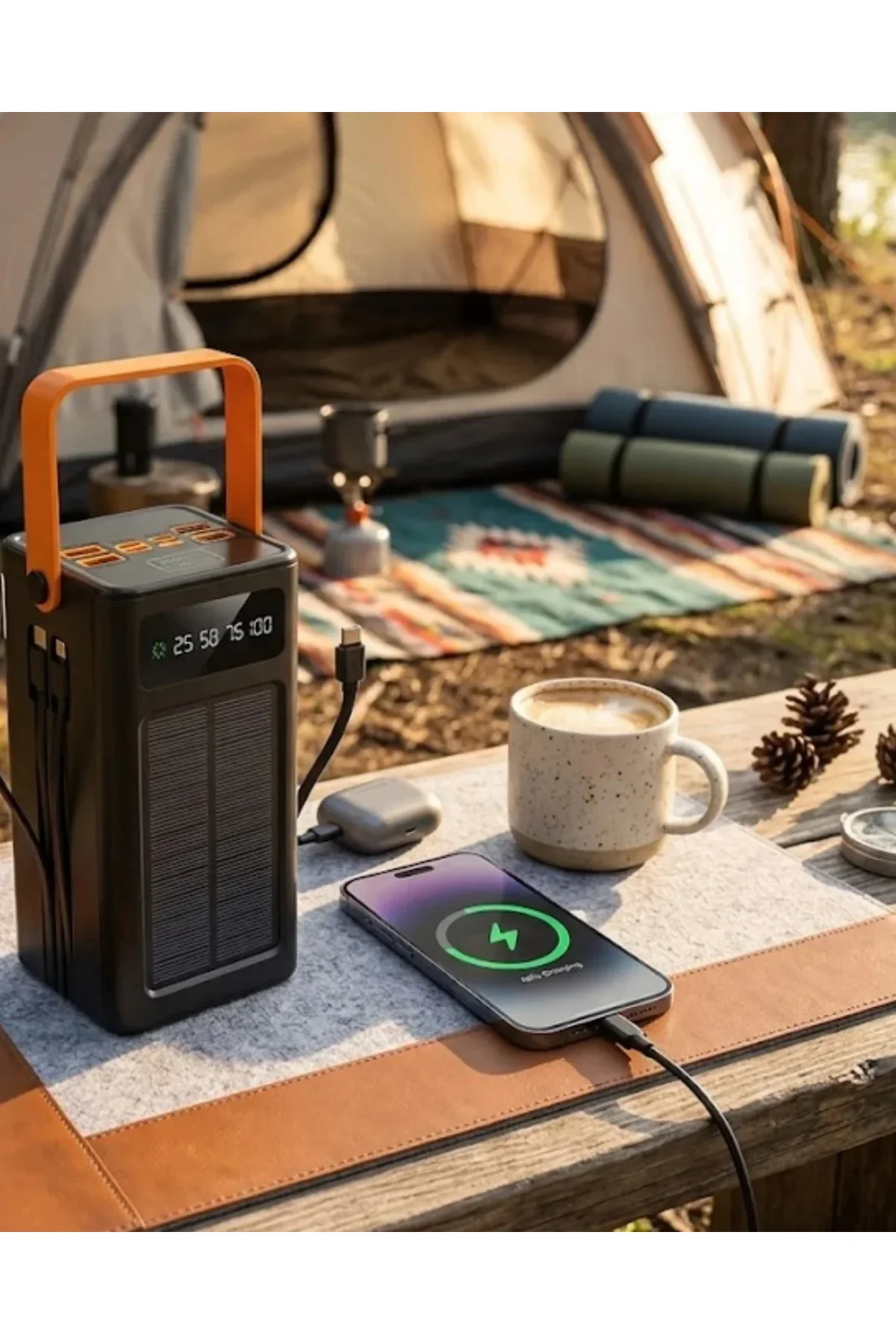 80.000 Solar Şarj Özellikli Yüksek Kapasiteli Powerbank Hızlı Şarj Destekli 80.000 Solar Şarj Özellikli Yüksek Kapasiteli Powerbank Hızlı Şarj Destekli