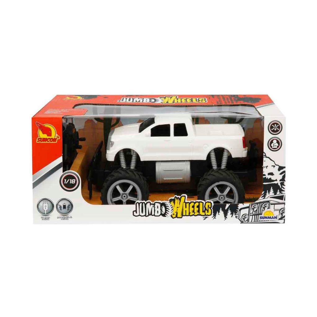 80012 1:18 Uzaktan Kumandalı Jumbo Wheels Usb Şarjlı Araba 80012 1:18 Uzaktan Kumandalı Jumbo Wheels Usb Şarjlı Araba