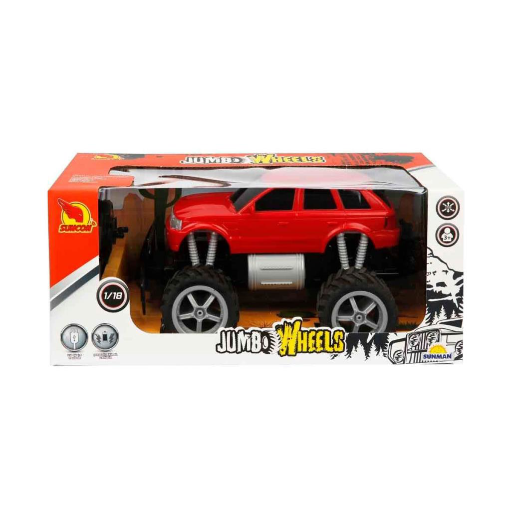 80012 1:18 Uzaktan Kumandalı Jumbo Wheels Usb Şarjlı Araba 80012 1:18 Uzaktan Kumandalı Jumbo Wheels Usb Şarjlı Araba