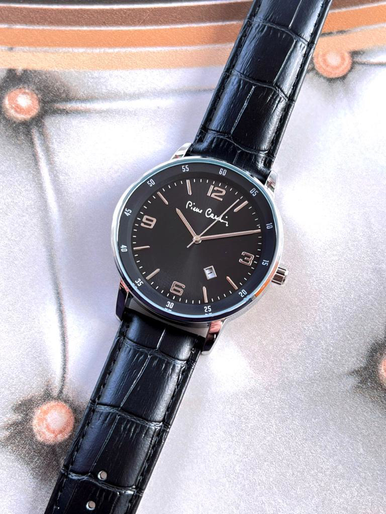 800401F03 Pierre Cardin Deri Kordon 30 Mt Suya Dayanıklı Erkek Ko