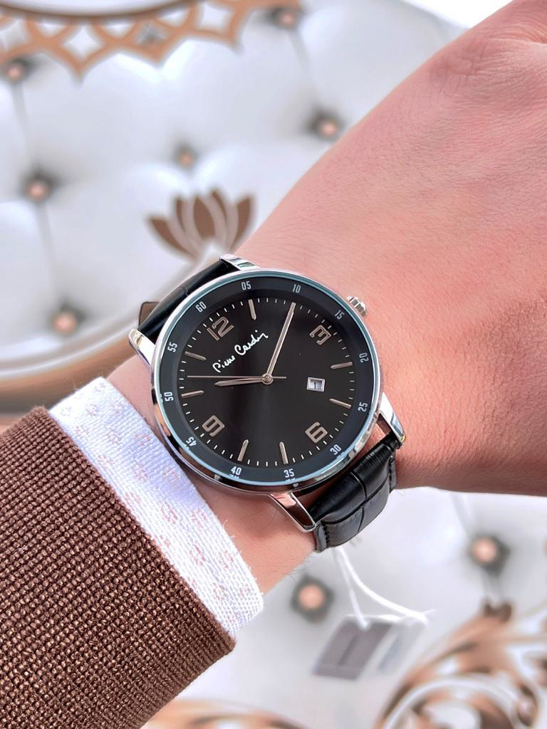 800401F03 Pierre Cardin Deri Kordon 30 Mt Suya Dayanıklı Erkek Ko