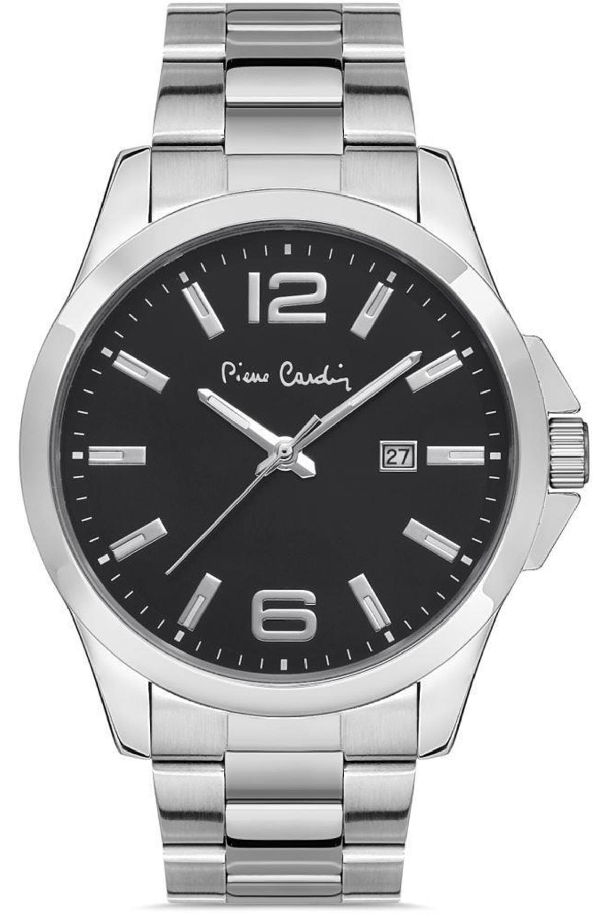 800411F01 Pierre Cardin Çelik Kordon Erkek Kol Saati 30 Mt Su Gec