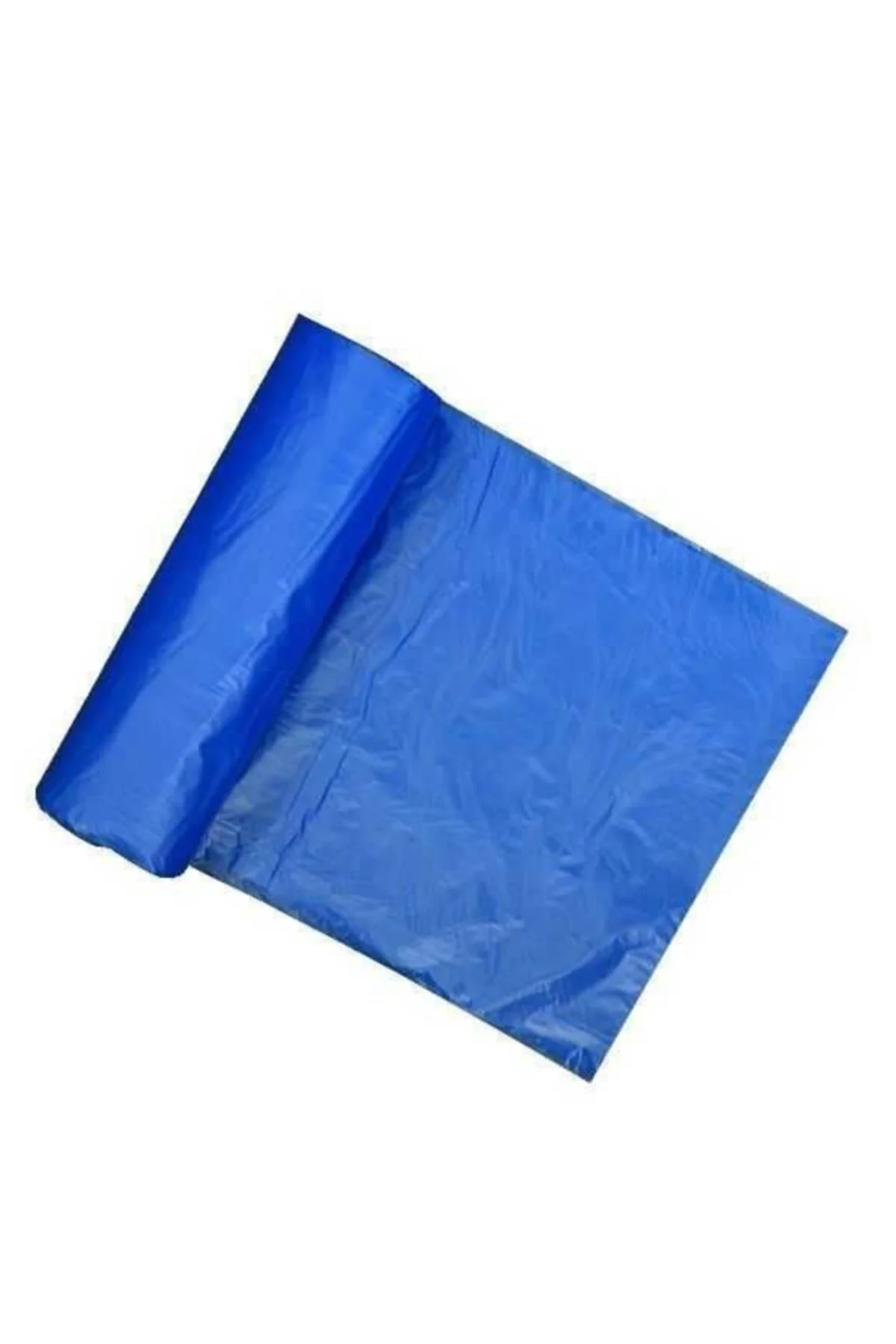 80*110 Ebat Ağır Hizmet Mavi Çöp Poşeti