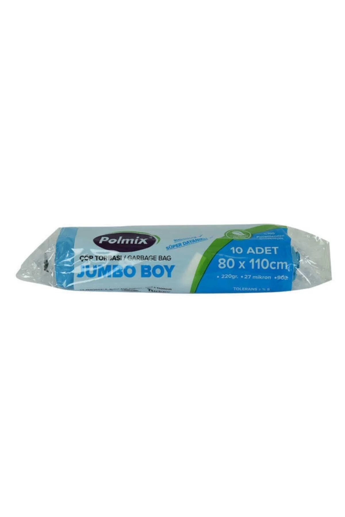 80*110 Jumbo Bay Ofis Tipi Çöp Torbası 20 Adet 1. Kalite 2 Paket