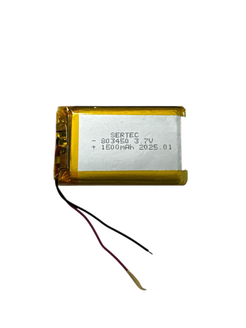 803450 3.7V 1500mAh Li-Polymer Pil Devreli/1.5A 803450 3.7V 1500mAh Li-Polymer Pil Devreli/1.5A