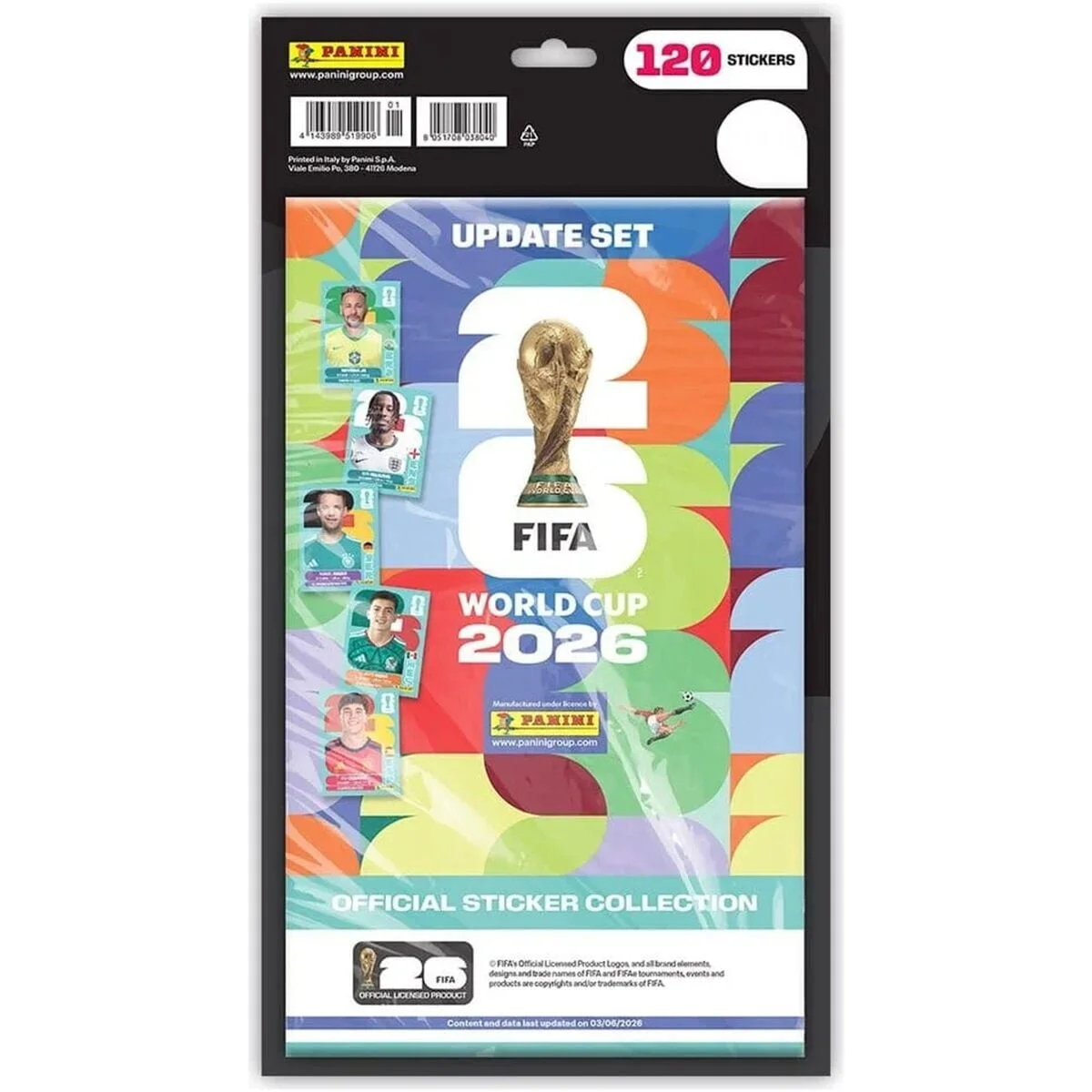 8040 FİFA WORLD CUP 2026 UPDATE SET STİCKER CALLECTİON Fiyatı, Yorumları ve Özellikleri