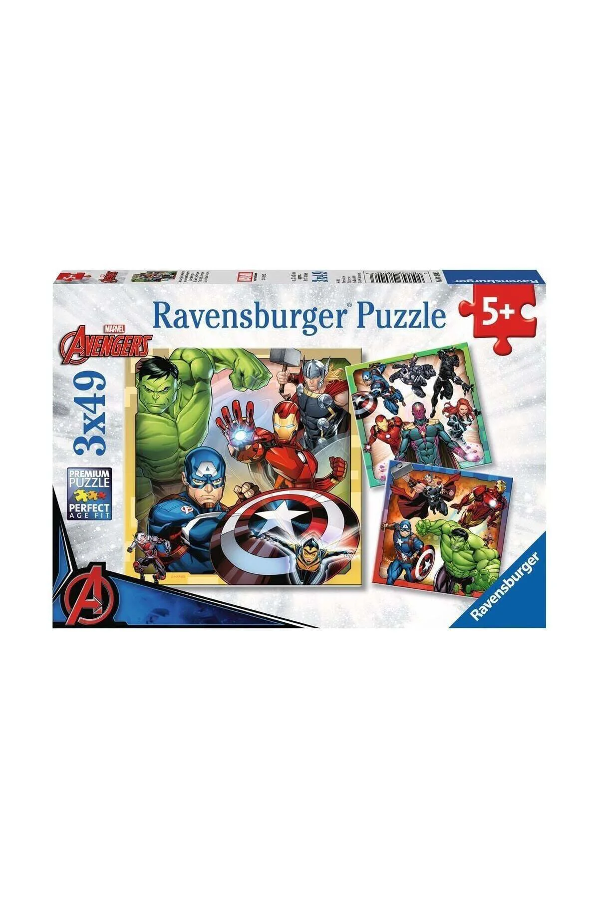 80403 Marvel Avengers 3X49 Parça Ravensburger Puzzle