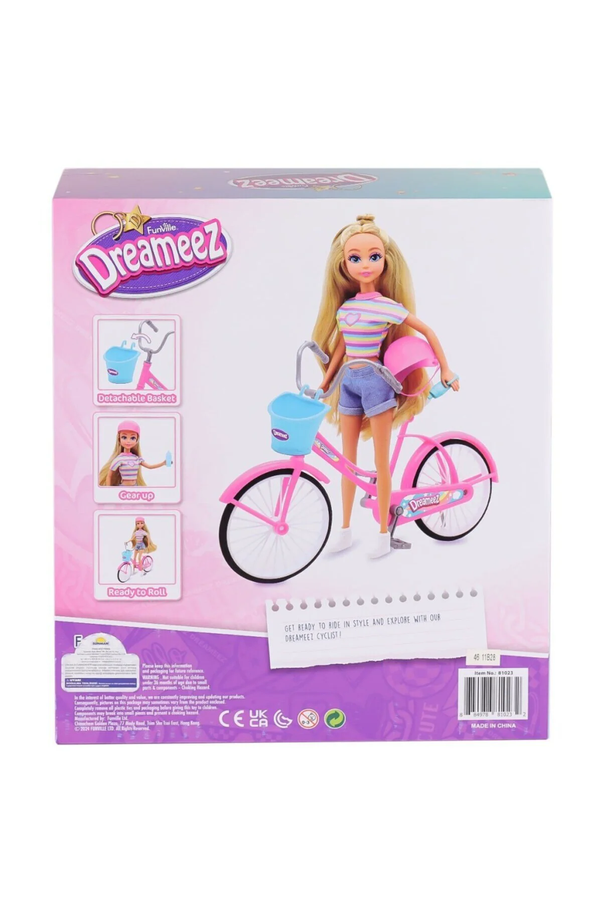 81023 Dreameez Bebek ve Bisikleti