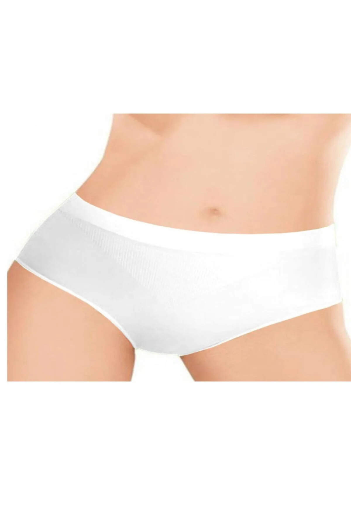 811 Kadın Yüksek Bel Iz Yapmaz Slip Külot