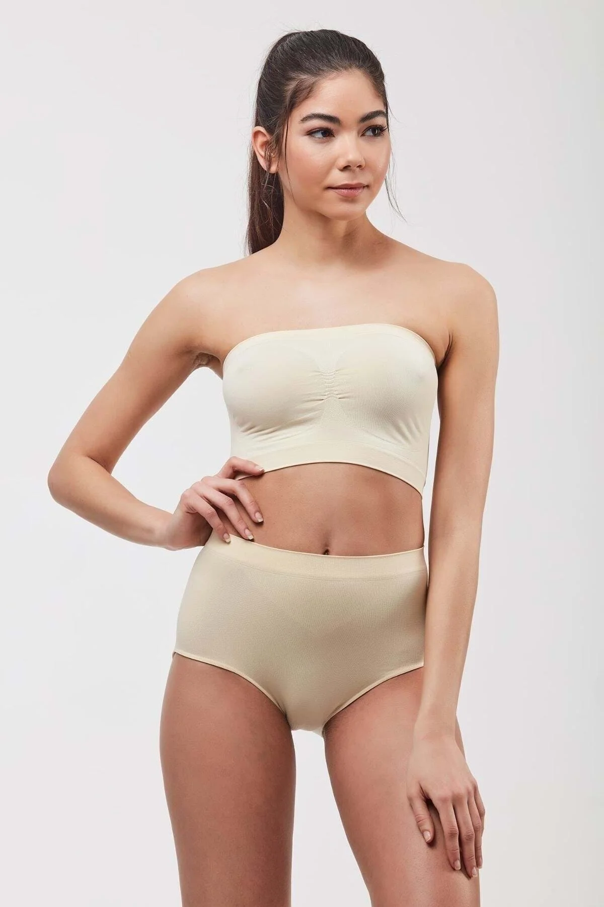 811 Yüksek Bel Slip Ten