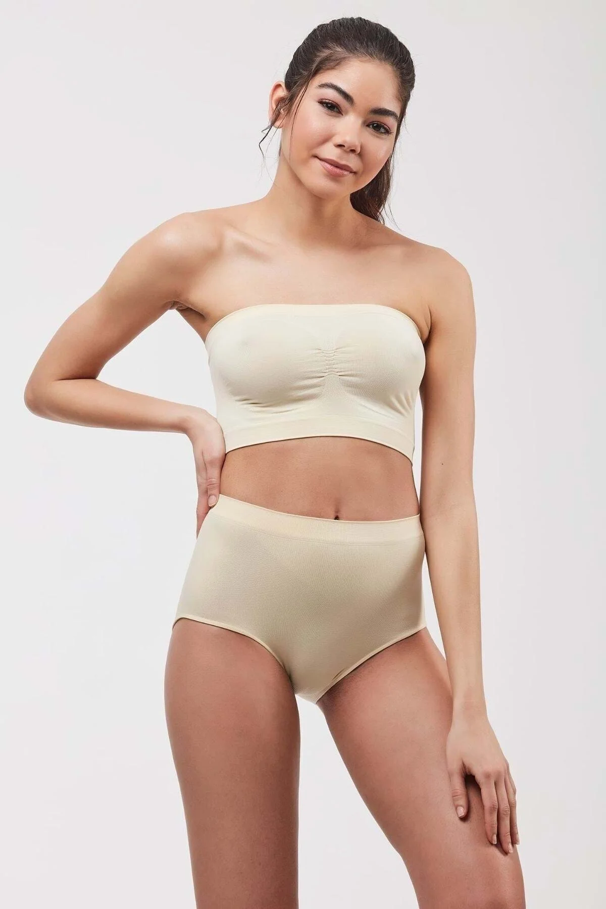 811 Yüksek Bel Slip Ten