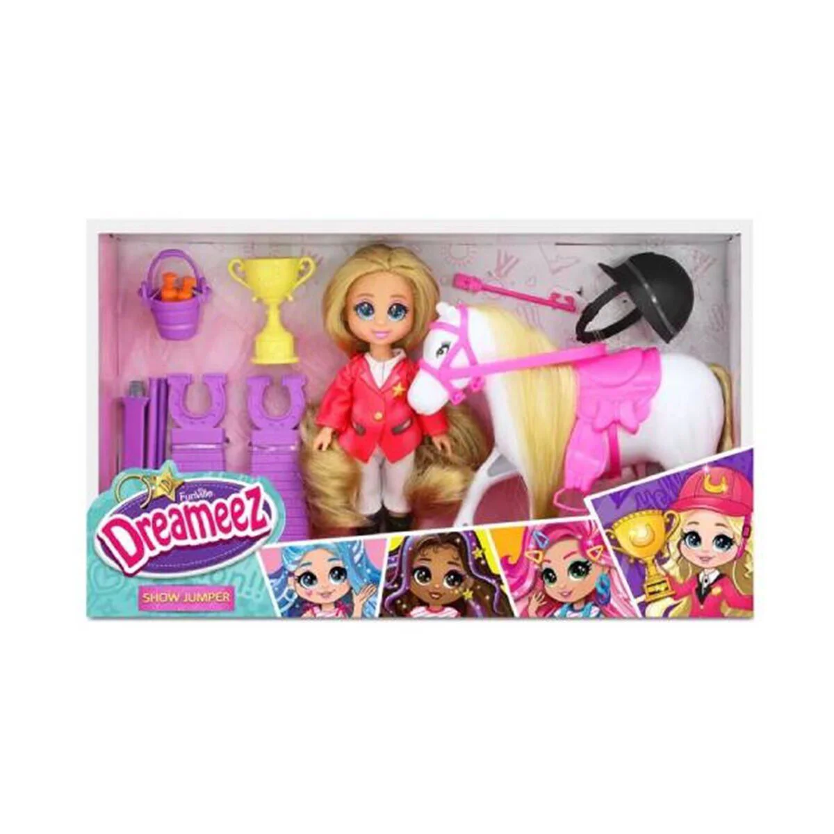 81108 SUN-FNV-MNK-BBK DREAMEEZ MİNİ AT BİNİCİ BEBEK SET Fiyatı, Yorumları ve Özellikleri