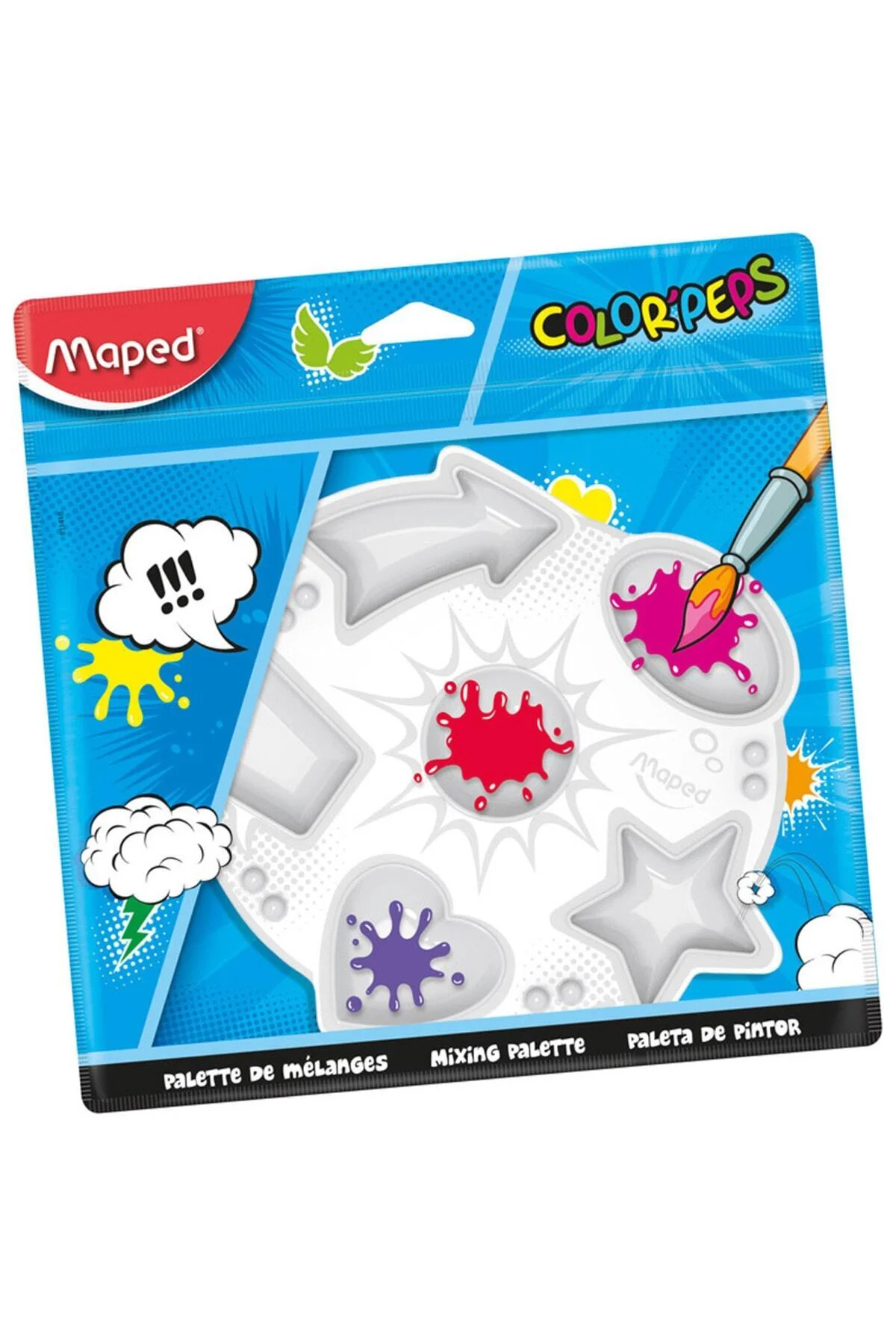 811410 COLOR PEPS PLASTİK RESİM PALETİ - Görsel 2