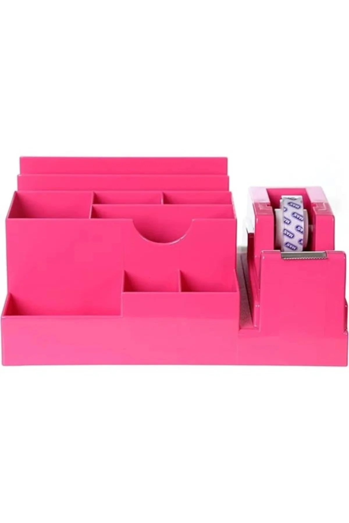 815 Pembe Masaüstü Organizer Kalemlik Seti