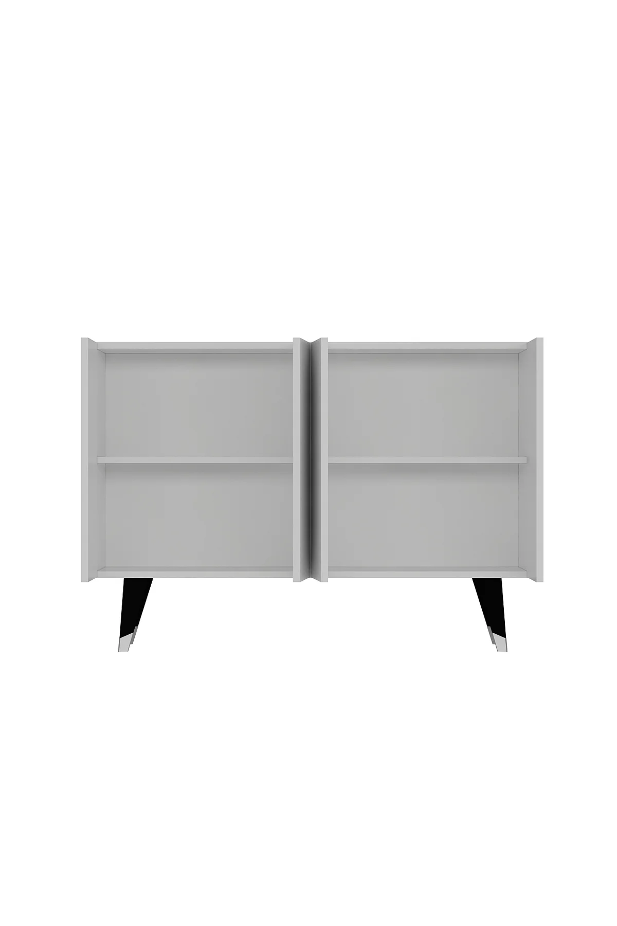 8208-32CT KB150 KONSOL, TV ÜNİTESİ BEYAZ-GÜMÜŞ-SİYAH