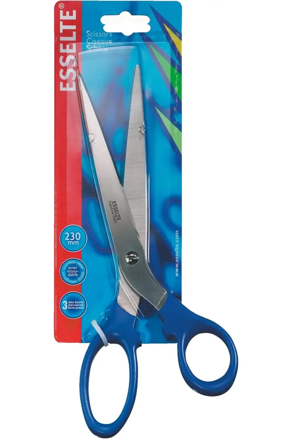 82123 Papierschere 2000, 230 mm, 9 inç, sap Mavi 1178367