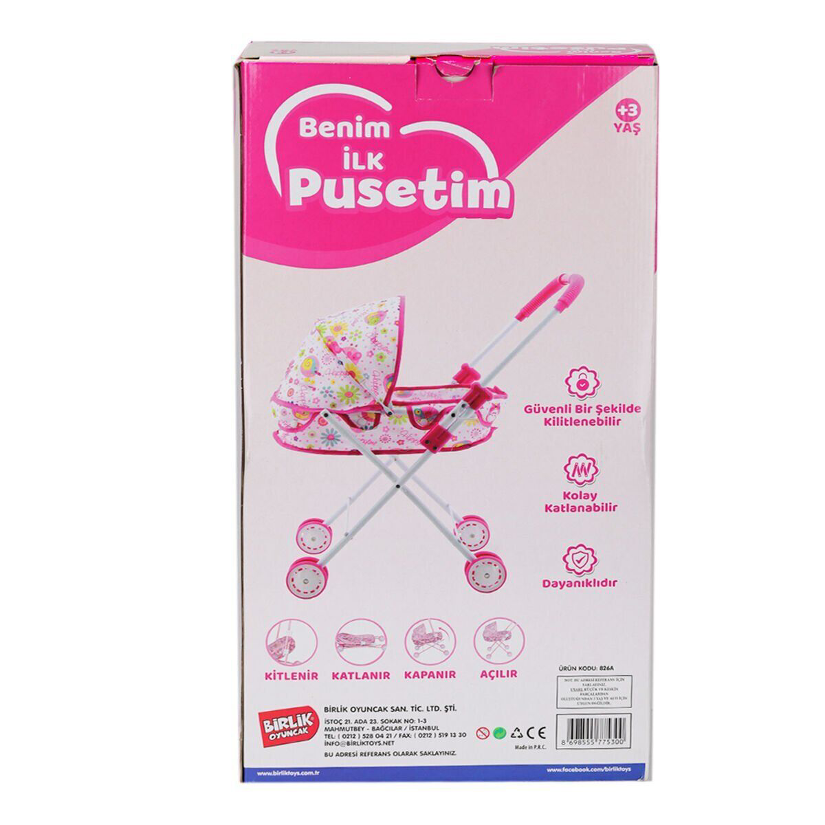 826-A-12  Metal Yataklı Puset