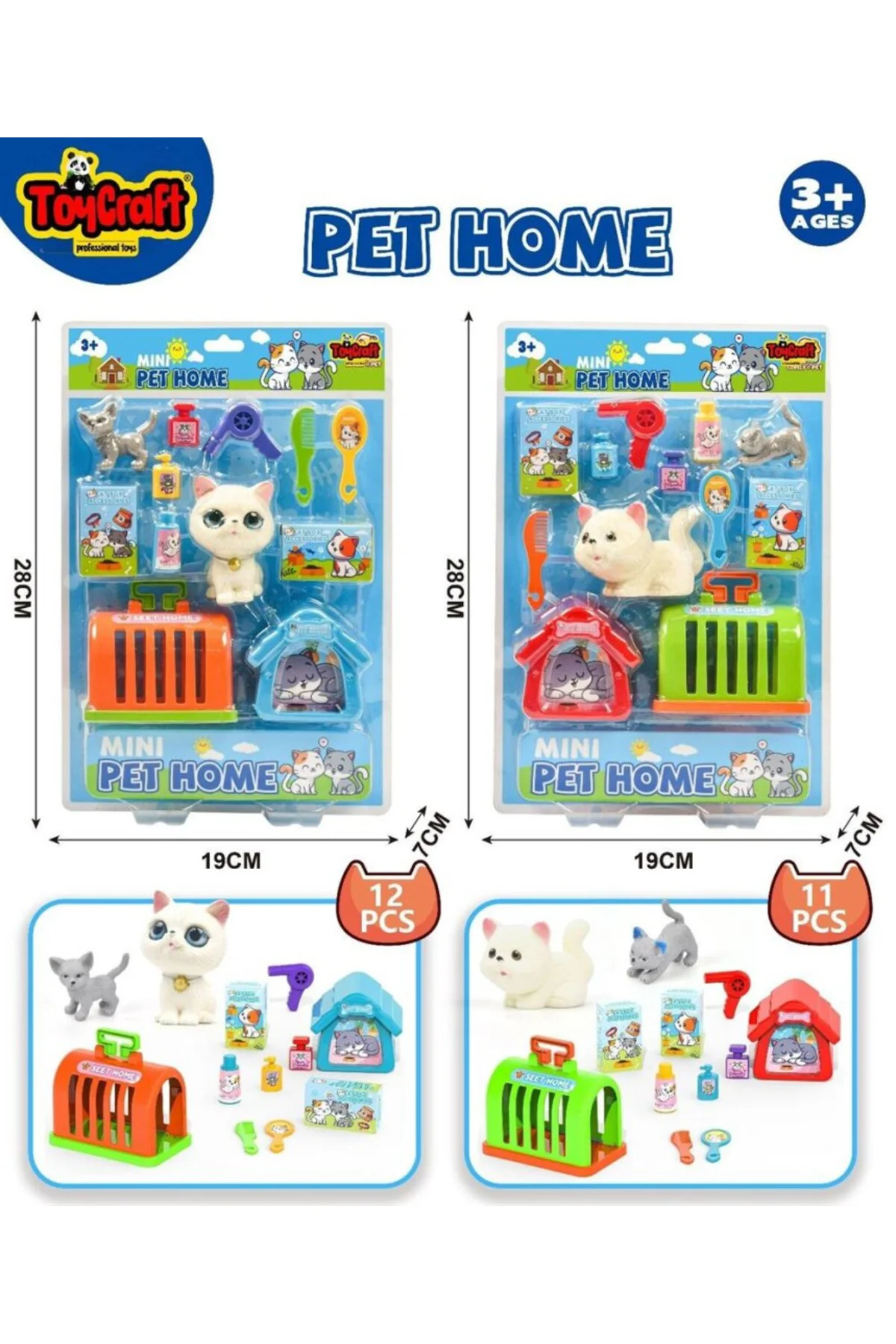 832-214 TOYCRAFT PET OYUN SETİ *64 -TYC