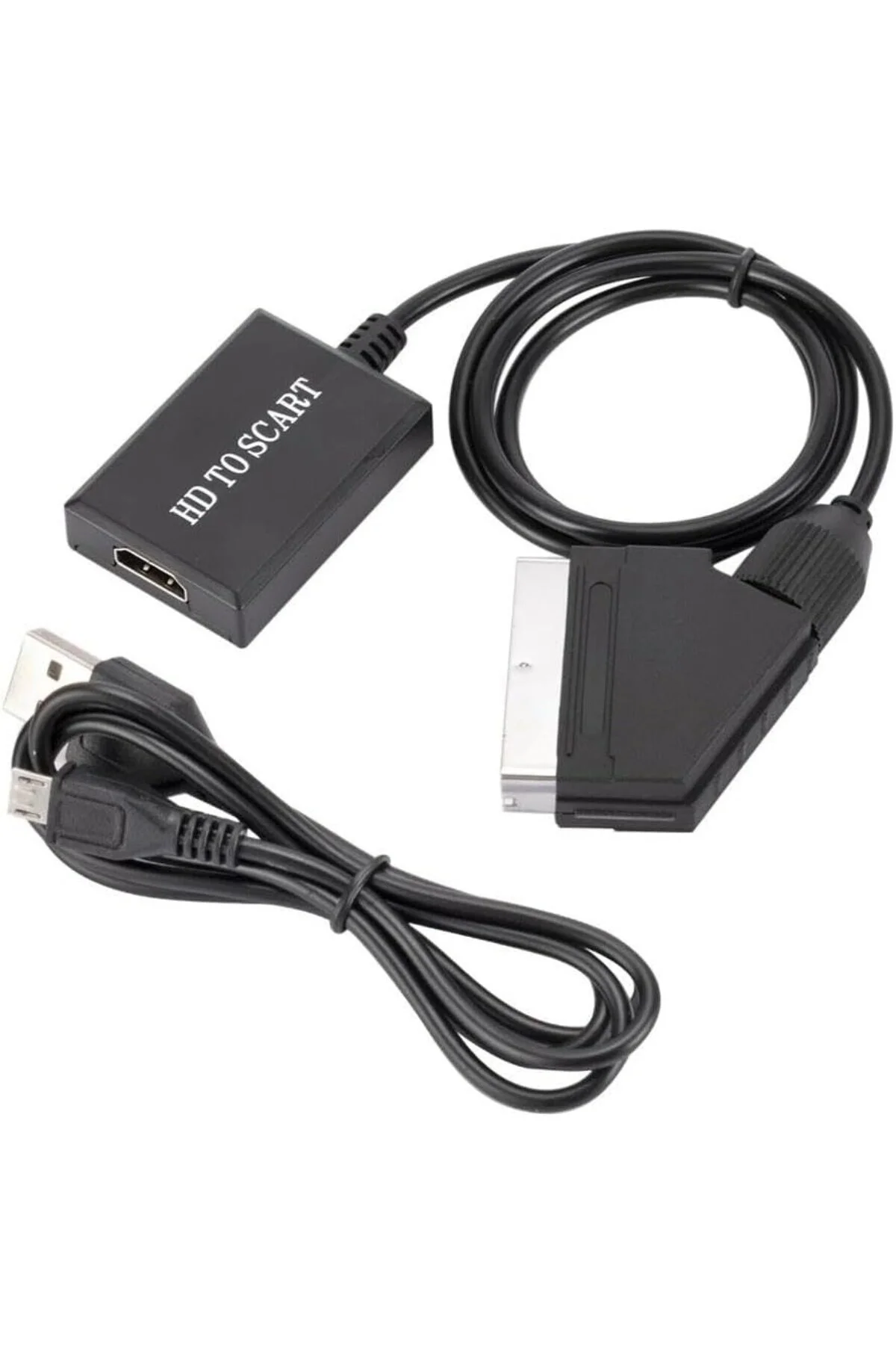 8350 Hdmi To Scart 1080p Hd AV Video Çevirici Dönüştürücü Adaptör