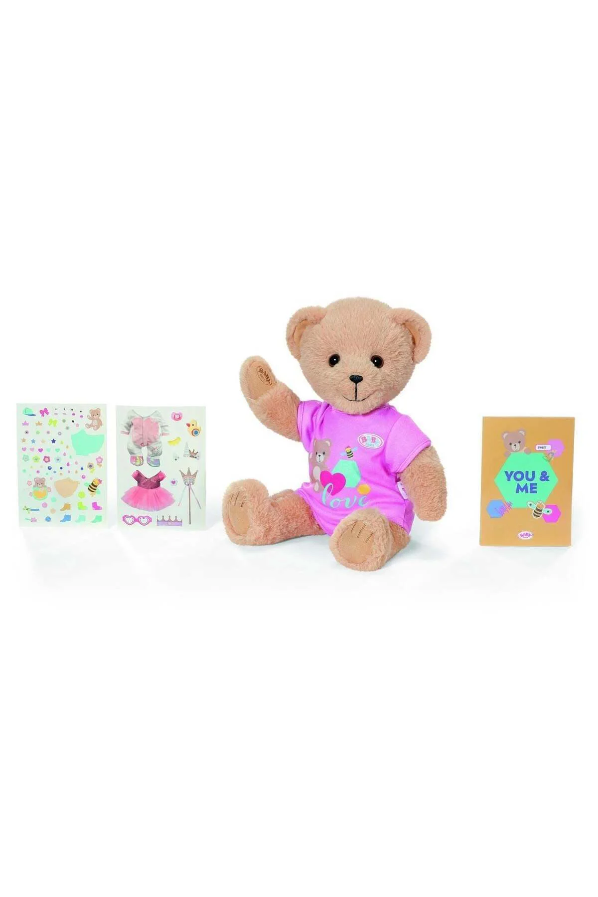 837139 Baby Born Ayıcık- Pembe 36 Cm
