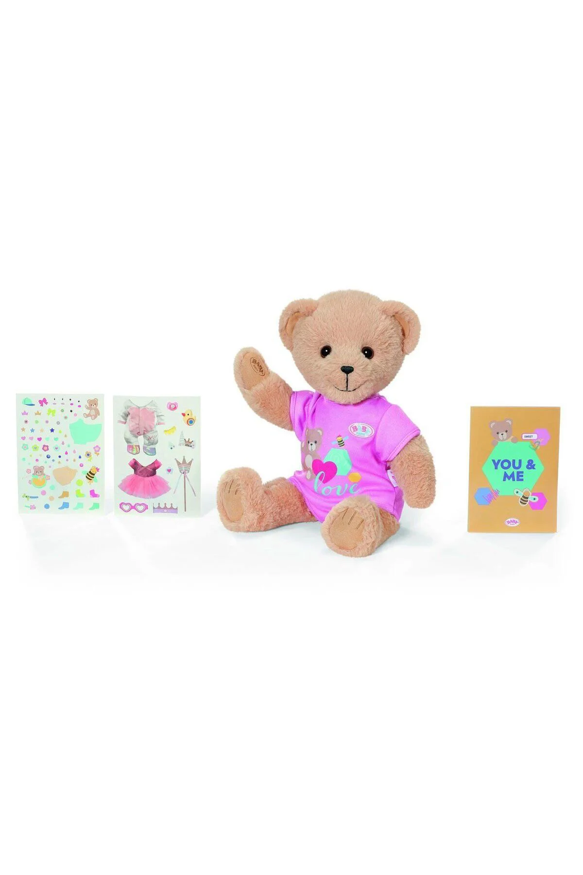837139 Baby Born Ayıcık - Pembe 36 cm