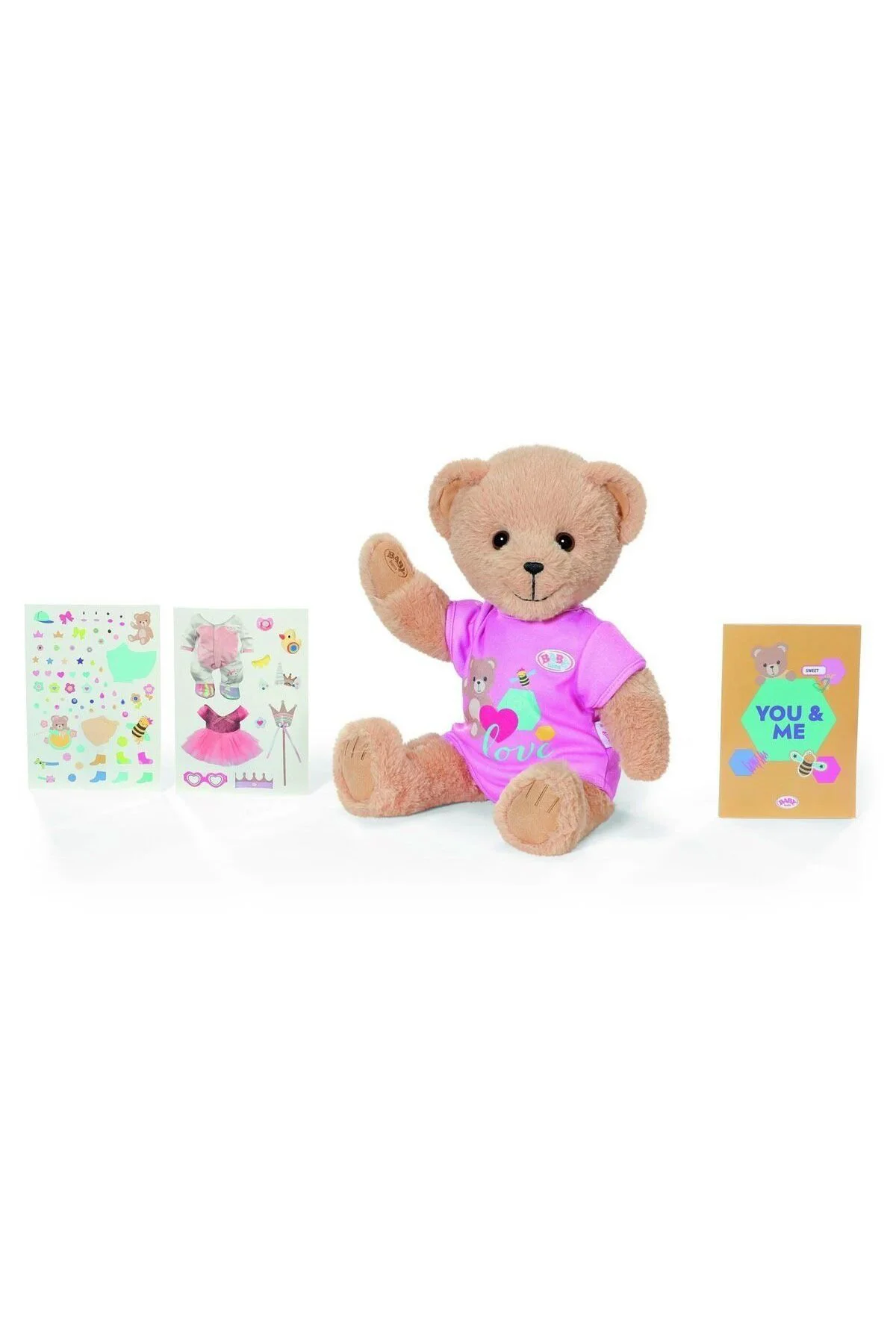 837139 Baby Born Ayıcık - Pembe 36 cm