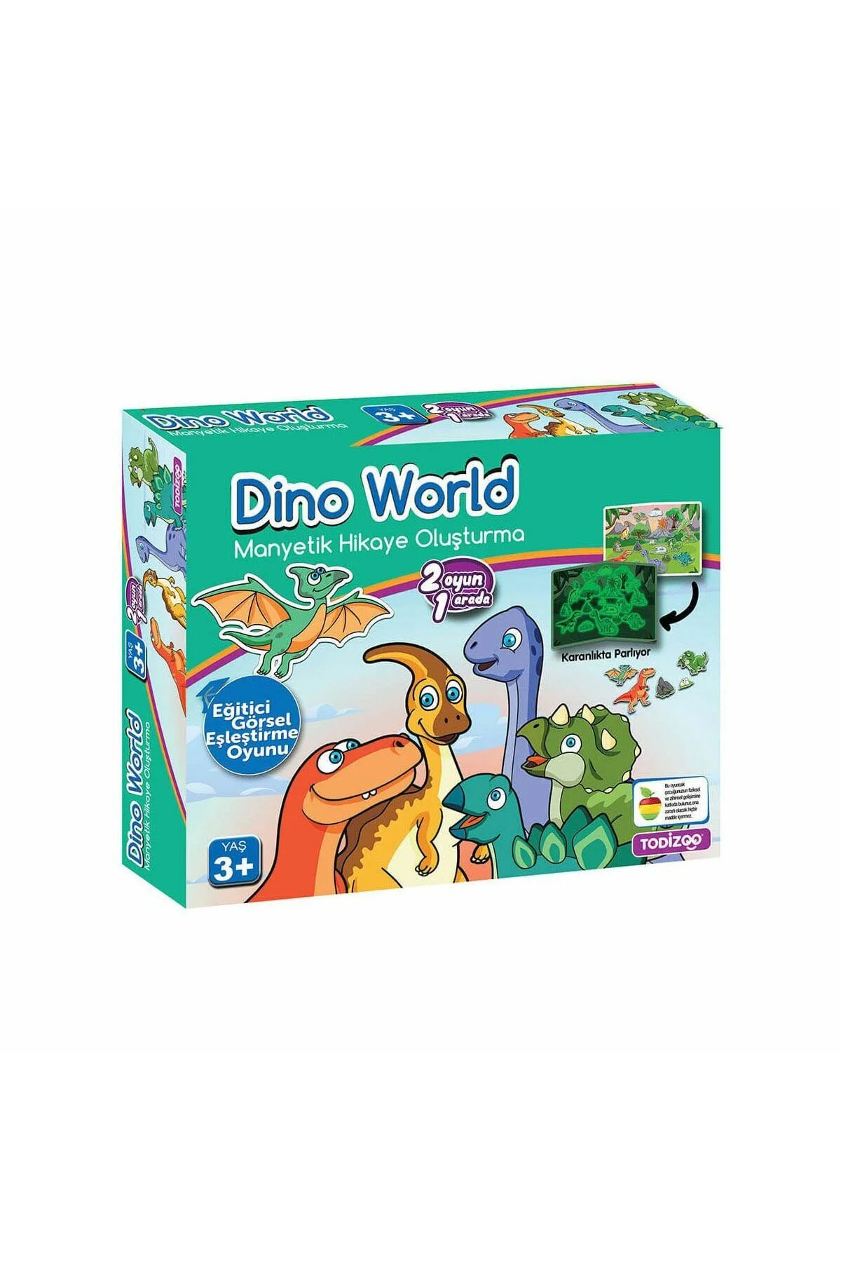 83915 Dıno World Manyetik Hikaye Oluşturma