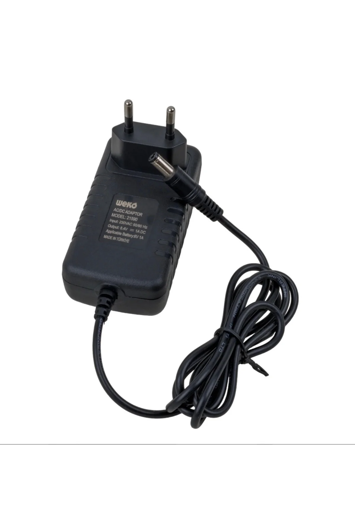 8.4 volt 1 amper lityum şarj cihazı