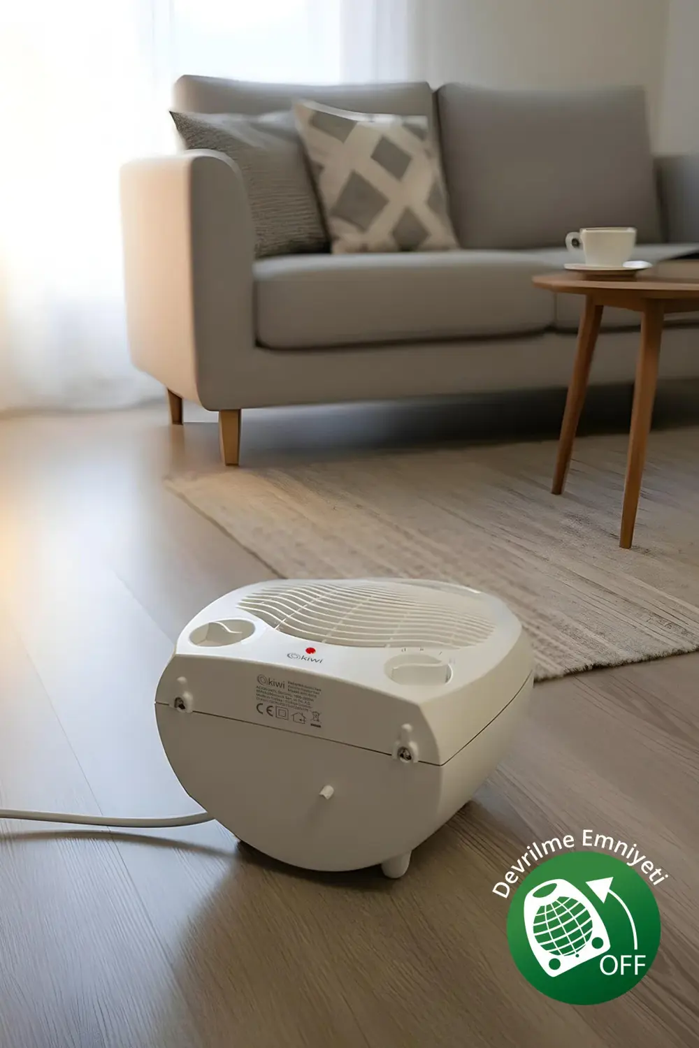 8415 Fanlı Isıtıcı Sıcak - Soğuk 2000w Termostatlı