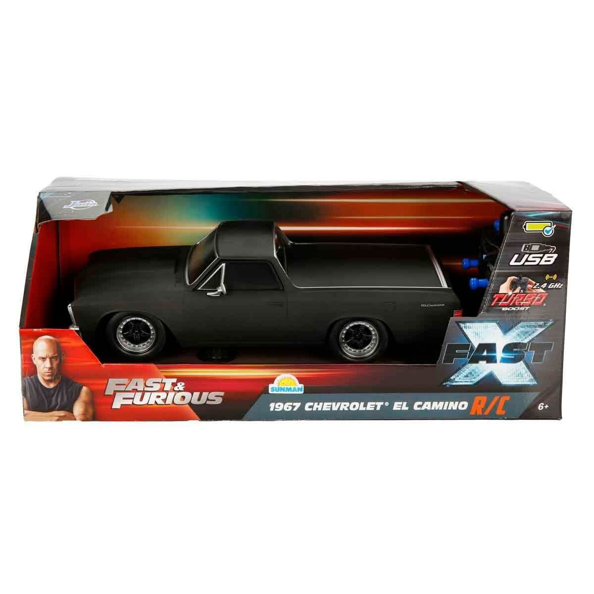 8429 1:16 Fast & Furious 1967 Chevrolet El Camino USB Şarjlı Uzak