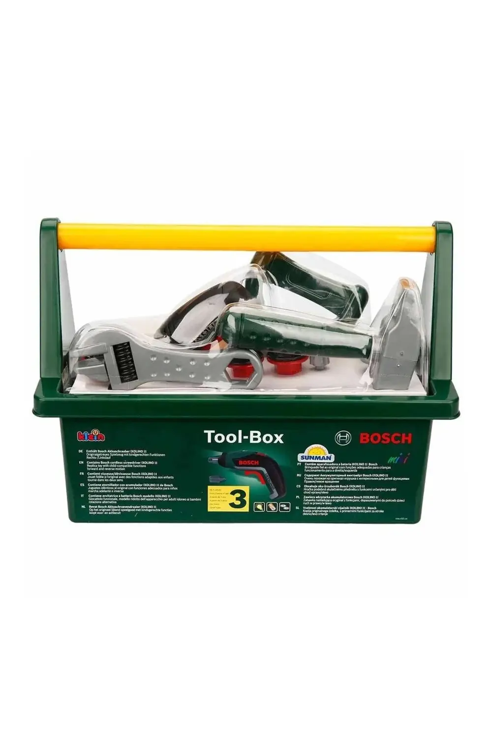 8436 Bosch El Çantalı Oyuncak Tamir Seti 17 Parça