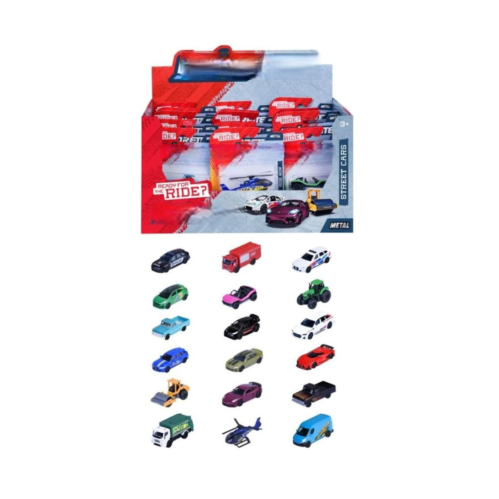 8501009800 ''Street Cars Shelf Displayfreewheel, 36x 8501000000, 