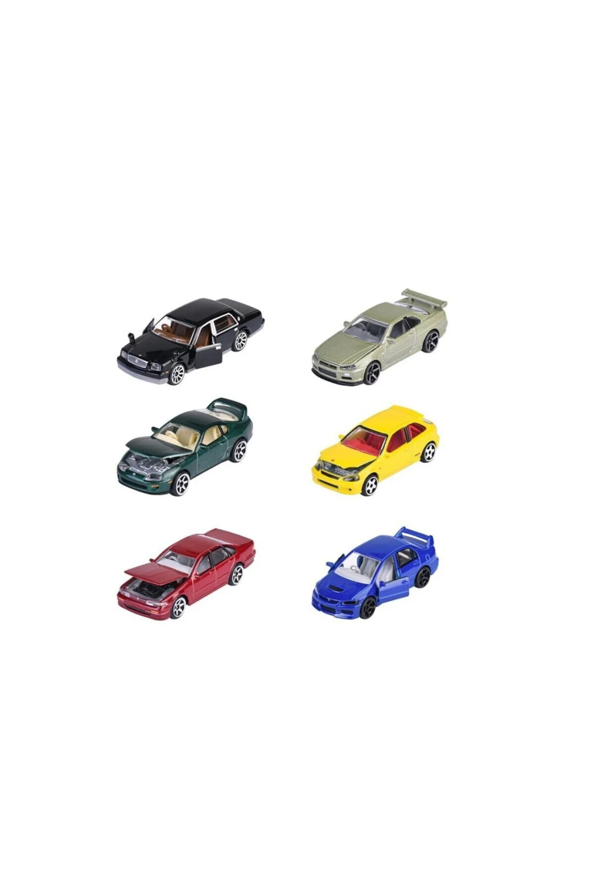 8502100000 ''Premium Cars, 6-asst.freewheel, die-cast, 1 opening pa(adet fiyatıdır)