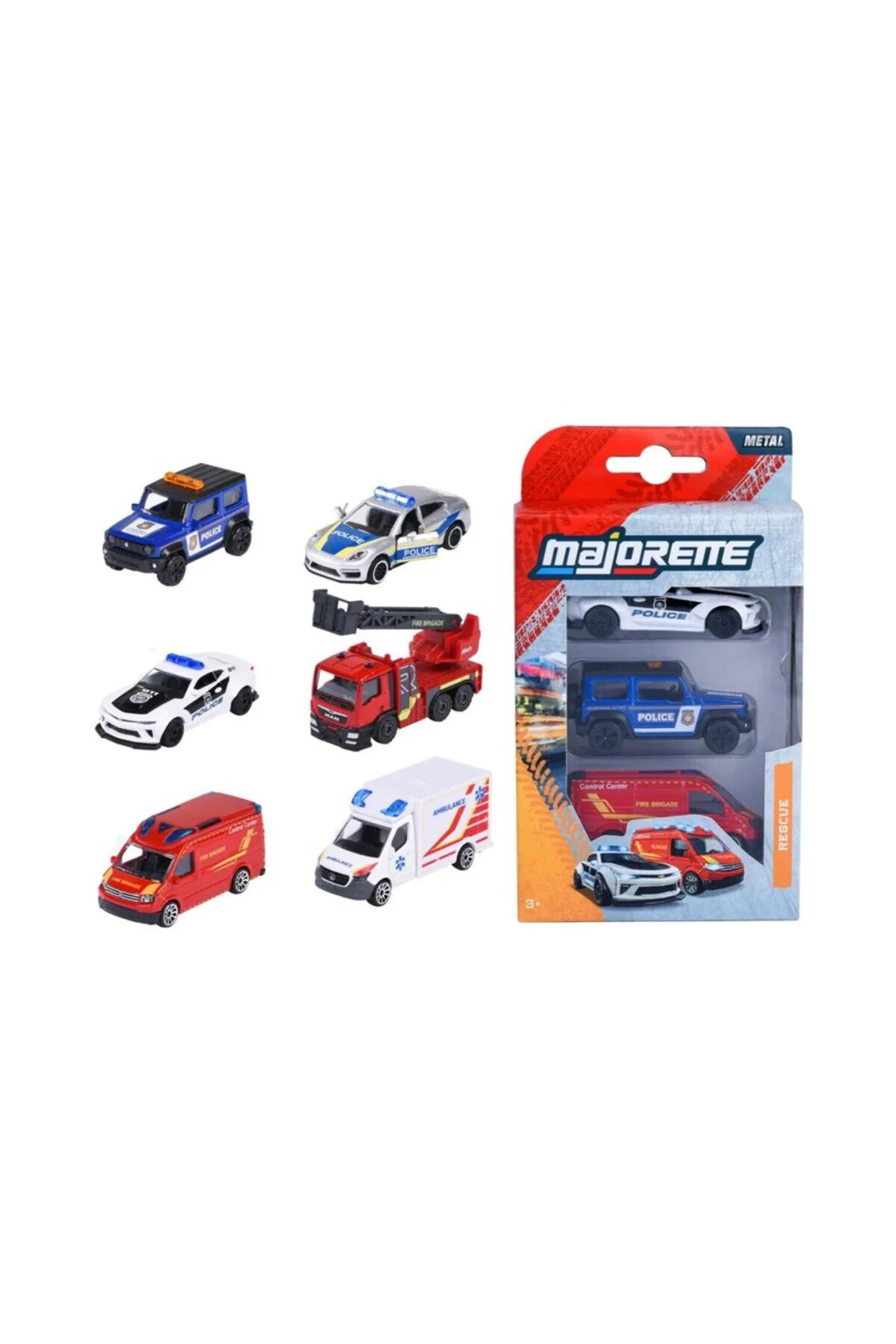 8503004001038 Rescue 3 Pieces Set 2-asst.