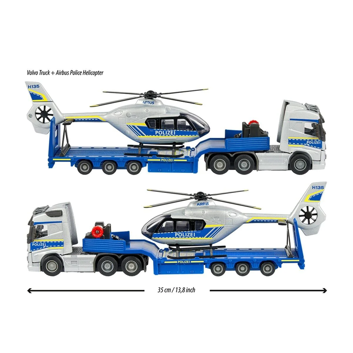 8503716004038 Volvo Truck + Airbus Police Heliter Fiyatı, Yorumları ve Özellikleri