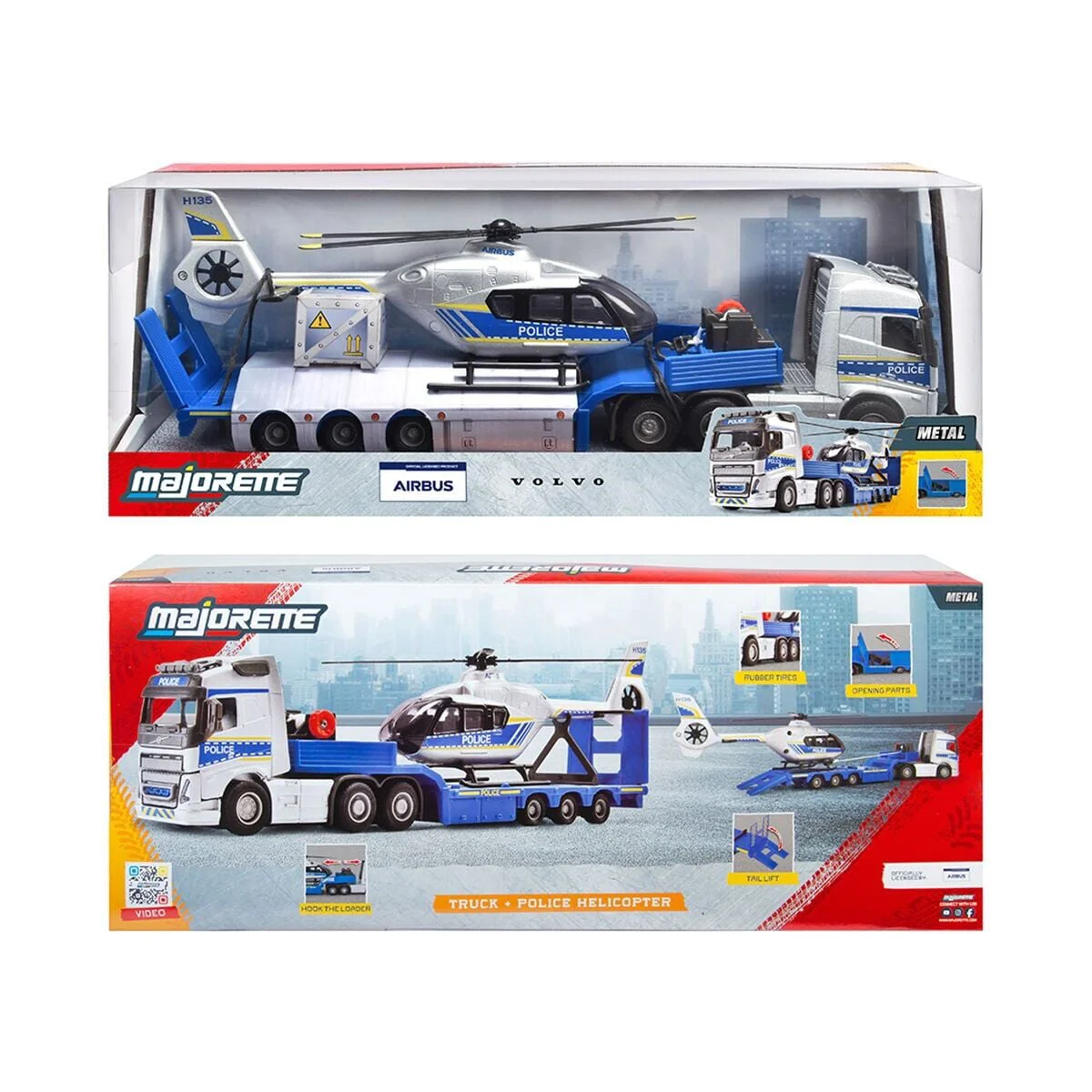 8503716004038 Volvo Truck + Airbus Police Heliter Fiyatı, Yorumları ve Özellikleri