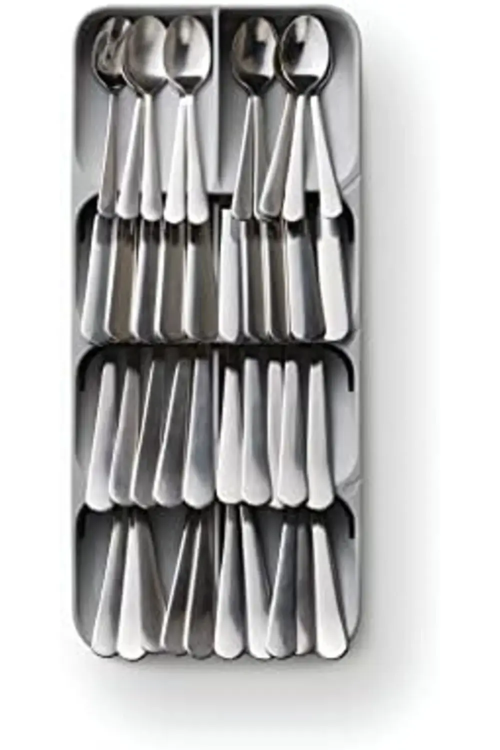 85119 Drawerstore Kompakt Çatal Kaşık Düzenleyici, Gri 395519