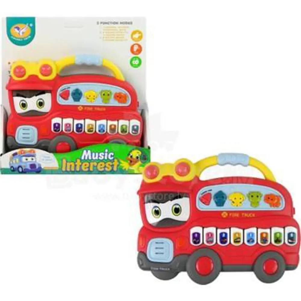 855-109D PİLLİ MÜZİKLİ OTOBÜS -ZRV