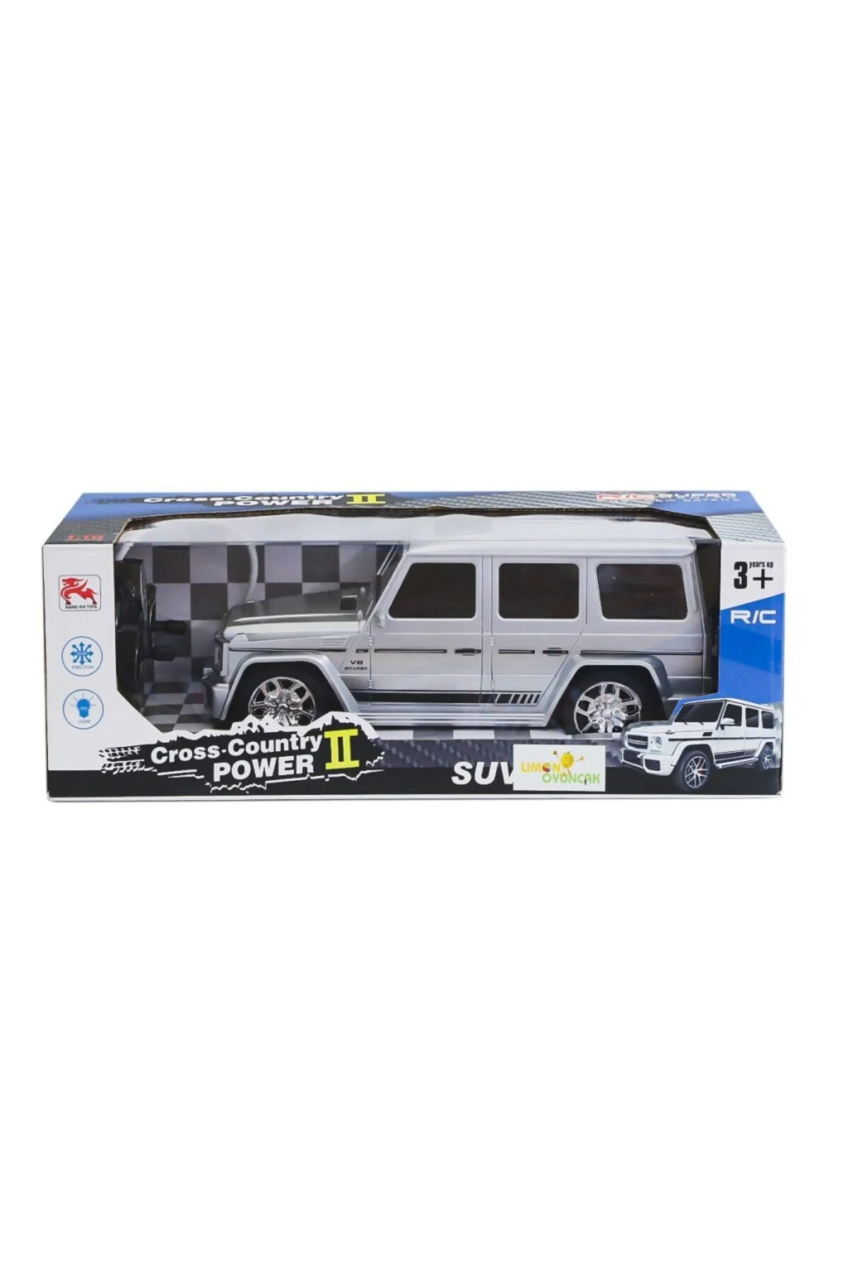 8578-2A Kumandalı Şarjlı Jeep Cross Country -Oyuncak