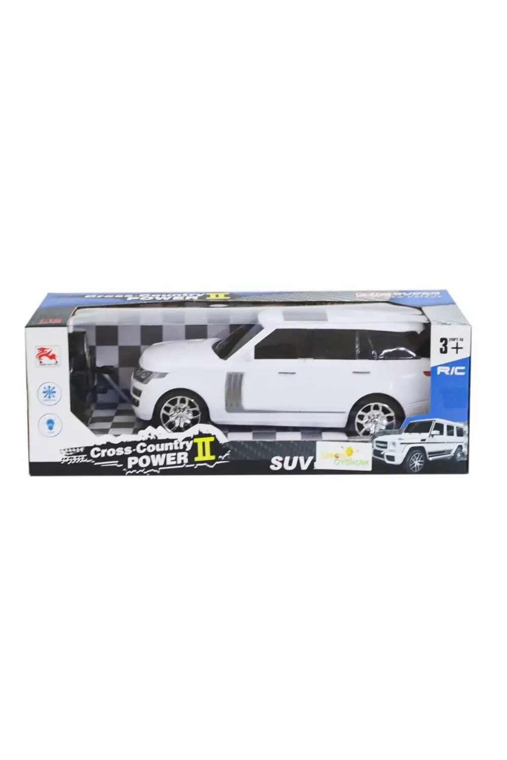 8578-2A Kumandalı Şarjlı Jeep Cross Country -Limon Oyuncak