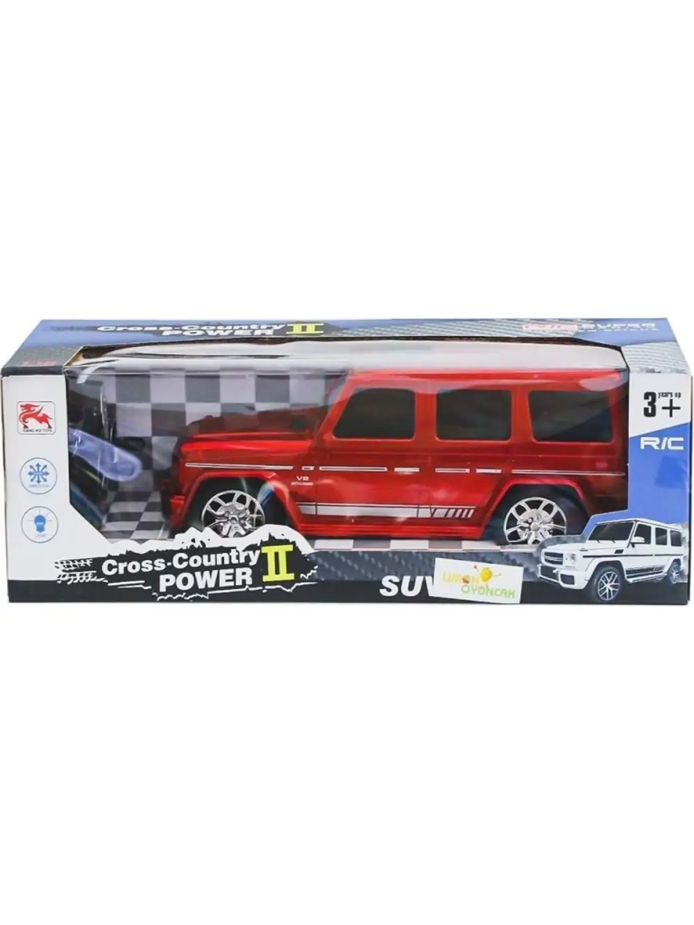 8578-2A ŞARJLI KUMANDALI JEEP ARABA -LMN