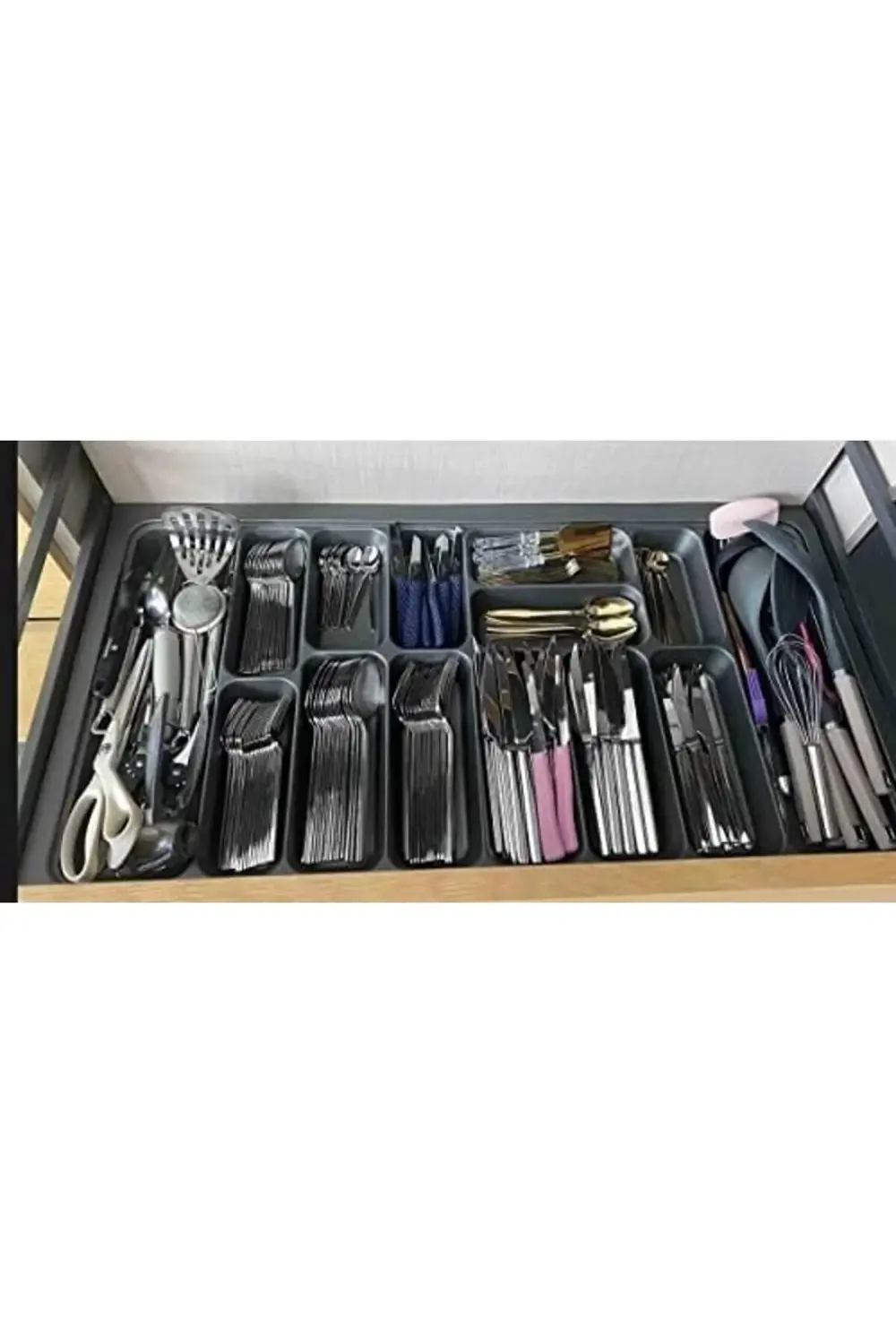 85x49 Cm. 14 Gözlü Çekmece Içi Kaşıklık 80 * 40 Cm'e Kadar Kesebi