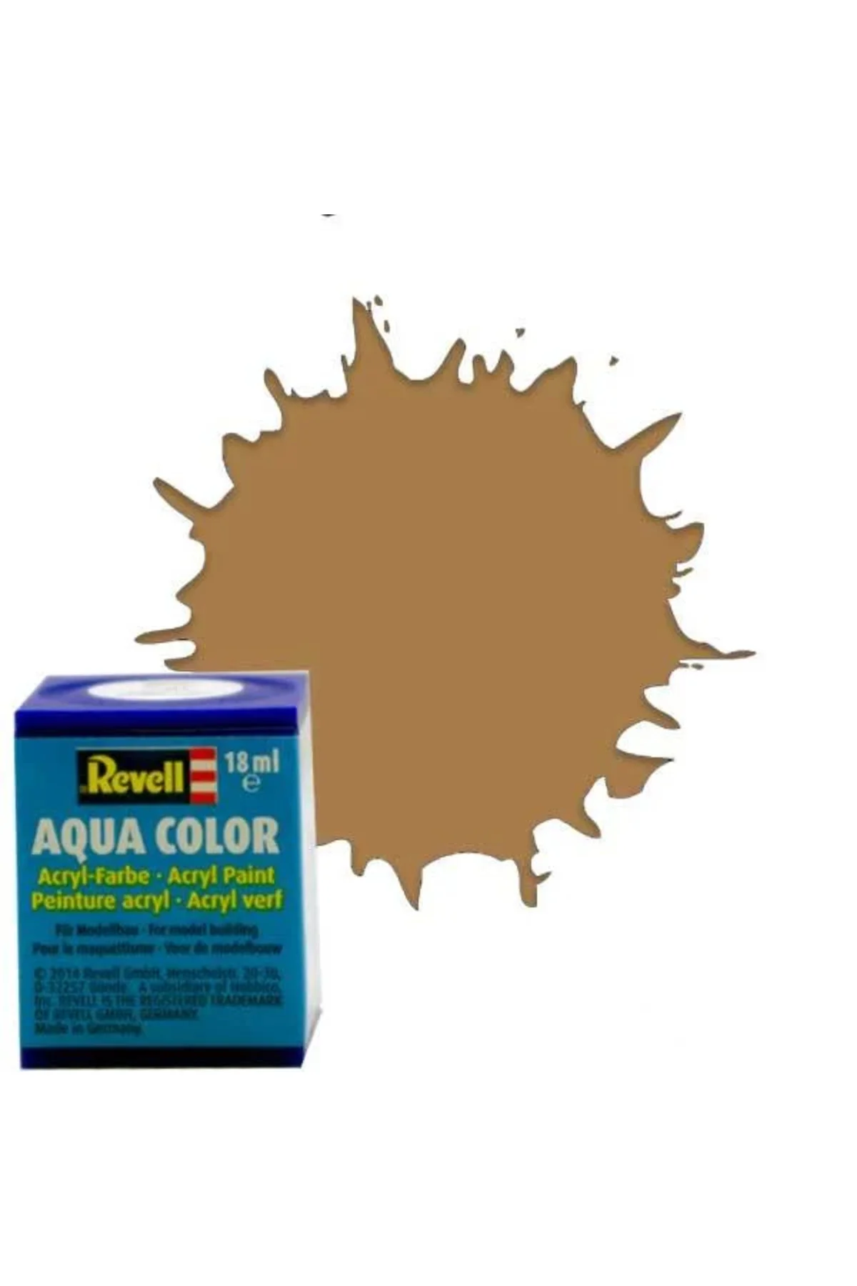 86 - Aqua Color Olive Brown - Mat Boya- 18 ml