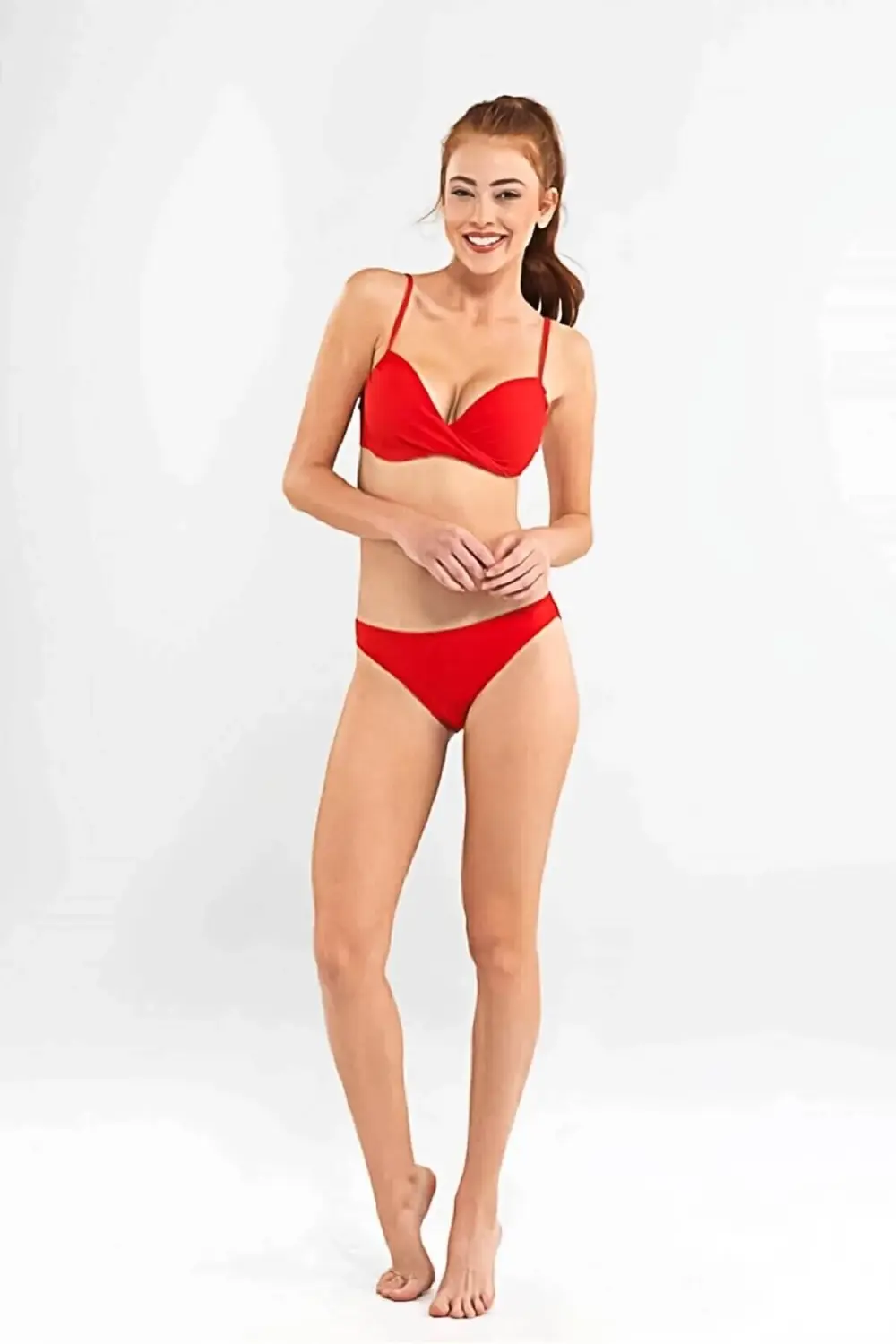 8693 Kadın Çıkartılabilir Push-up 'lı Bikini Takımı